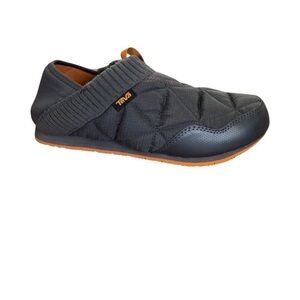 Teva Quilted Slip-On in Charcoal and Rust